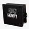 GRAVITY FITNESS Faltbare Gymnastikmatte 180x60x5cm – Rutschfeste Trainingsmatte für Calisthenics, Bodyweight, Yoga, Stretching – Gepolsterte Fitnessmatte mit Griffen, PU-Leder