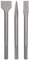Kit de burins, jeu de burins perforateurs à percussion, taille standard, pointe plate, dureté élevée pour pour Milwaukee pour outils électriques Hilti(SDS MAX (cinq fosses))