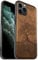 Carveit Coque pour iPhone 11 Pro [Élégant Noyer] [Pare-Chocs en TPU Souple] Coque de téléphone Antichoc Compatible avec 11Pro Coques en Bois (Arbre avec des Racines)