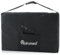 QUIRUMED Sac à dos de transport pour tables de massage pliables, 18 x 98 x 72 cm, Nylon, Noir, Poignée réglable, Poche frontale