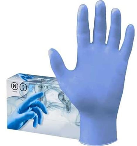 GUANTO MONOUSO IN NITRILE Tg. L - confezione 100 pezzi