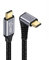 chenyang Cable USB C USB 3.1 Tipo C Macho a Macho Cable de Datos de extensión en ángulo de 90 Grados 10 Gbps 100W 0.5M