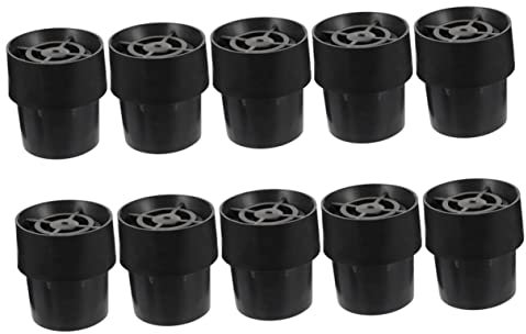 Toddmomy 10 Stück Trampolin-Bodenmatte Outdoor-Trampolin-Stuhl-Bodenschutz Möbel-Beinschutz Trampolin-Zubehör Kleine Trampolin-Teile Latex-Trampolin-Beinkappen Outdoor-Versorgung