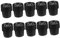 Toddmomy 10 Stück Trampolin-Bodenmatte Outdoor-Trampolin-Stuhl-Bodenschutz Möbel-Beinschutz Trampolin-Zubehör Kleine Trampolin-Teile Latex-Trampolin-Beinkappen Outdoor-Versorgung