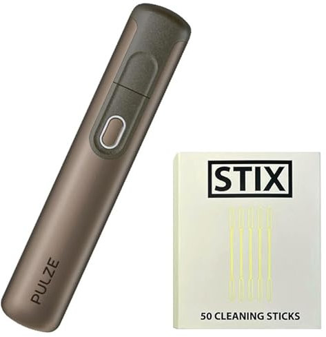 PULZE 2.0 Tabakerhitzer + 50 STIX Reinigungsstäbchen - kompatibel mit IQOS Heets - Mokka