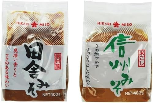 TLT FOODS Pack Miso Hikari Weiß und Rot 400 g