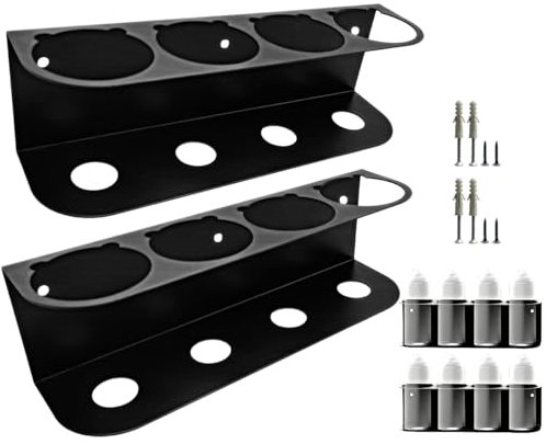 TollTool Dosenhalter für Sprühflaschen - Sprühflaschenhalter Spraydosenhalter Werkstatt Halterung für Spraydosen sprühdosen Regal, Spray Bottle Storage Rack, Spray Bottle Holder (1 Stück) (2)