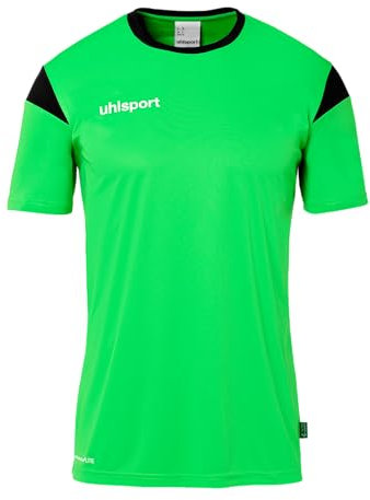 uhlsport Unisex Squad 27 Kurzarm Trikot, Fluo Grün/Schwarz, XL EU