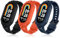 Neitra [3 Pack Bracelet TPU pour Xiaomi Mi Smart Band 9/Mi Band 8/Mi Band 7/Mi Band 6/Mi Band 5,Bracelet TPU de remplacement, Longueur réglable pour Xiaomi Mi Band 9/8/7/6/5, Confortable et Respirant