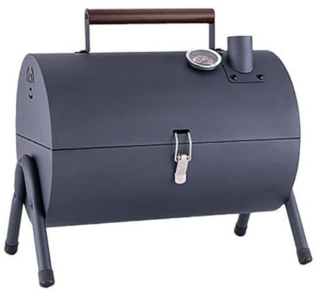 TT-YEC Outdoor-Holzkohlegrill, Outdoor-Küche Mit Deckel Und Thermometer, Geeignet Für Outdoor-Grillpartys Mit 3–5 Personen, Kompakter Tragbarer Grill Für Picknicks, Terrasse