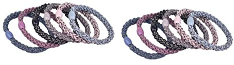 FRCOLOR 40stücke Elastische Haargummis Für Frauen Und Mädchen Hochwertige Bunte Haarbänder Für Pferdeschwänze Und Alltagsfrisuren Praktisches Haaraccessoire Für Jeden Anlass