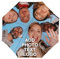 Personalisierte Regenschirme, Passen Sie Regenschirme mit Ihren eigenen Fotos an, Schirm individuell personalisiert mit Text, Design oder Foto, für Familie, geburtstage, Valentinstag, Geschenk, Unisex