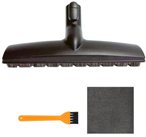 VZU Boquilla para parquet, cepillo para suelos duros, boquilla de suelo, boquilla de aspiradora, cepillo compatible con Miele Aspiradora Miele S8, S6, S5, S4, S2, Complete C1 C2 C3, Compact C1 C2 C2