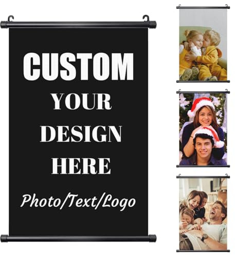 LLLGSH Personalisiertes Rollbild, Personalisiertes Scroll-Poster, Wandrolle Hängen Gemälde Kunst Malerei Poster, Heimdekorationen, 60x90 cm