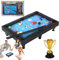 Billardtisch, Tischspiel, Tisch-Billardtisch - Lernbrettspiel | Kleines Billardtisch- und Billard-Set, interaktives Billardspiel für Kinder, und Mädchen, Eudcatioanl-Desktop-Spiele