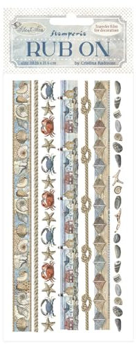 Stamperia DFLRB159 Rub-on, Assorted, 10,16 x 21,6 x 0,1 cm
