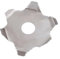 KUNYOS Accessori Per Tosaerba Lama di ricambio for tagliaerba in acciaio inossidabile, testina for tagliaerba, lama for tagliaerba, parti universali for tosaerba elettrico Attrezzo(6T Toothed)