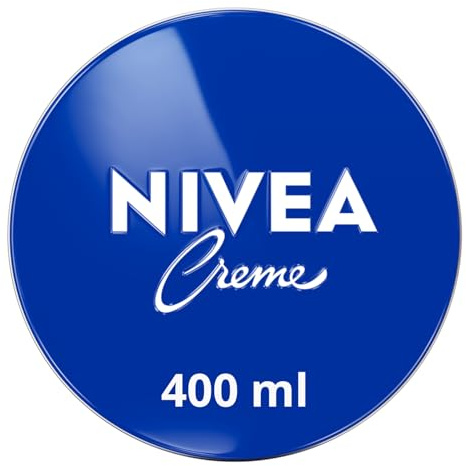 NIVEA Crème visage, corps & mains (1 x 400 ml), crème hydratante à la texture onctueuse enrichie en Eucerit, soin hydratant multiusage pour toute la famille