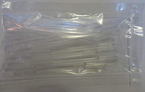 Calmer Solutions Pack of 10 plastic pipettes for Aromatherapy, clear