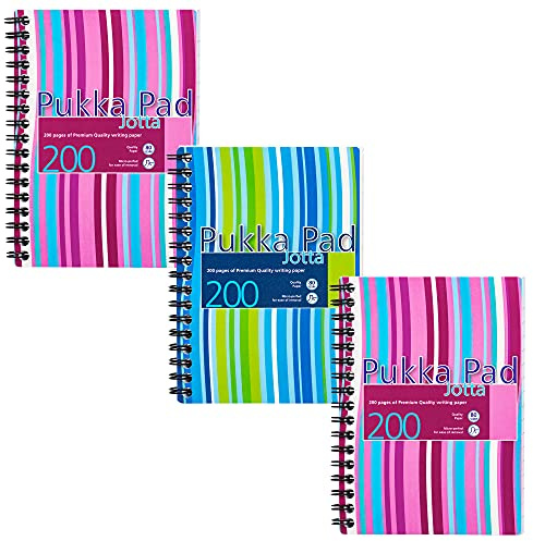 Pukka Pad A6 Jotta Wirebound Notebook - 14.5 x 10.5cm - 3 Pack