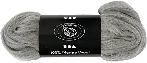 Merinowolle 21 my grau Südafrika 100g