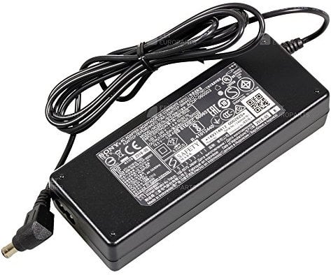 QUICKFIX DC PLUGS 19.5V 60W 3.08A Power Supply for Sony LED/LCD TV, 149314812 ACDP-060S03, KDL-32WD751, KDL-40WD655, KDL-40WD650, KDL-40WD653, KDL-40RD455, KDL-43WD757, KDL-43WD756, KDL-43WD751, Black