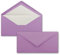 25 x DIN Lang Briefumschläge - Violett mit weißem Seidenfutter - 11x22 cm - 80 g/m² - ideal für Einladungen, Weihnachtskarten, Glückwunschkarten aus der Serie Farbenfroh