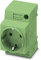 Prise 2P+T modulaire Phoenix Contact EO-CF/UT/GN vert 1 pc(s)