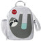 3 Sprouts - Lunchtasche Kinder - Lunch Bag for Kids mit Isolierung - Kühlfach für Brotdose - Lunchbox Tasche Kindergarten - Kühltasche für Schule und Ausflüge - Bunter Kinder Lunchbag - Faultier