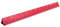 Alumicolor Aluminium-Lineal für Ingenieure, Zeichner und Studenten, 30,5 cm, Rot