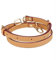 Voarge Verstellbarer Schultergurt aus Leder, Ersatzgurt aus Leder Breite1,5 cm-Apricot Farbe
