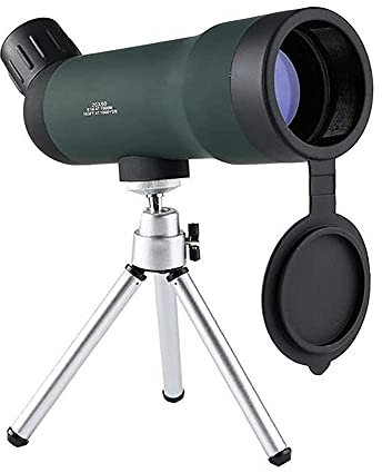 Télescope monoculaire à Prisme avec trépied d'appareil Photo, Grand oculaire coudé à 45 degrés, étanche, antibuée, FMC, pour Le tir sur Cible, l'observation des Oiseaux, Le tir