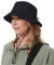 Creekstone Regenhut Damen Wasserdicht, Herren Bucket Hat Eimerhut, Sonnenhut UV Schutz, UPF50 Outdoor Faltbar Wandern Fischerhut (DE/NL/SE/PL, Alphanumerisch, Einheitsgröße, Schwarz)