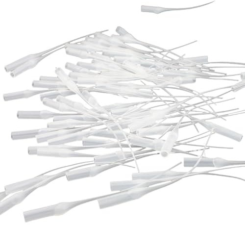 Folpus Mikro-Leimspitzen, Leim-Verlängerungsapplikatoren, 12 cm, Mehrzweck, Leimverteiler, Leimflaschenspitzen für Kunsthandwerk, 100 Stück
