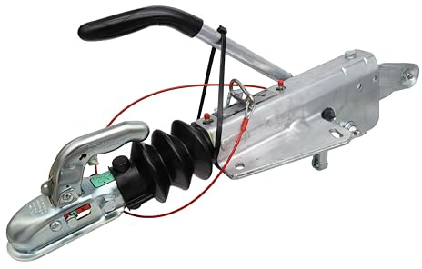Original Knott Auflaufeinrichtung Auflaufbremse mit Kugelkupplung KF 13 E mit KK 14 750-1400kg KF13 ohne Stützradkonsole Bremse pasend für Knott 202598.001 202598001