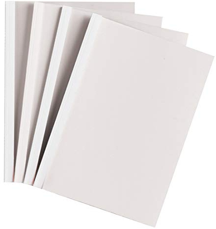 Thermobindemappen 100 Stück 2 mm - weiss