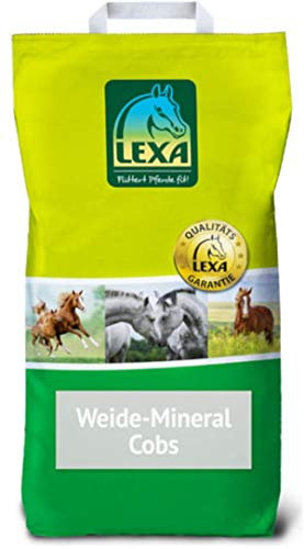 LEXA Weide-Mineral-Cobs 4,5 kg Beutel für Pferde in Robusthaltung oder mit viel Weidegang während der Sommermonate
