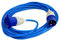 30 metre Blue Caravan Hook Up/Extension Cable with 16 Amp Plug & Socket - Professionally assembled by MCD Electrical