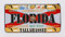 Dimension US-Nummernschild 9 für Deko-Zwecke, Design: Alabama, Florida