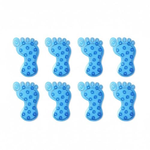 8 Stück Anti-Rutsch Pads für Dusche & Badewanne rutschfeste Duschpads mit Saugnäpfen Badematte Duschmatte
