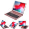 iPad Pro 12.9 funda con teclado 2017 y 2015, lenrich 360 grado giratorio 12.9 inch iPad Pro inalámbrico Bluetooth teclado soporte para iPad Pro 12.9 inch 2017 2 nd Gen para Auto Sleep/Wake Up
