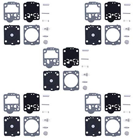 Haishine 5Pcs / lot kit de diafragma de carburador para Husqvarna 235 236 240 435 435E CS2234 CS2234 motosierra Zama RB-149