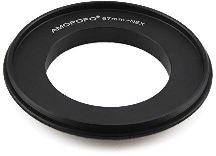 67mm to NEX Retroadapter/67mm Makro Umkehrring Ring,Kompatibilität Für E A6300,A7,A7R,A7II,A7S,A7M2,NEX-7,NEX-6,NEX-5,NEX-3; NEX-5N,NEX-C3,NEX-5R,VG30 VG900E EA50 A6000