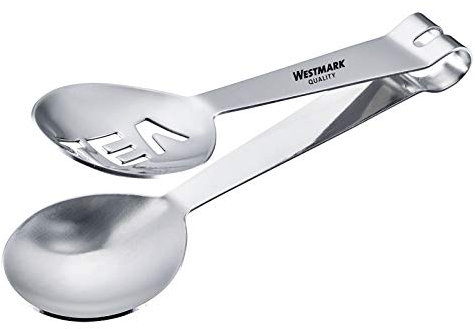 Westmark Teebeutelzange/-presse/Mini-Squeezer, Teatime, Länge 12 cm, Rostfreier Edelstahl, 15842270, Silber