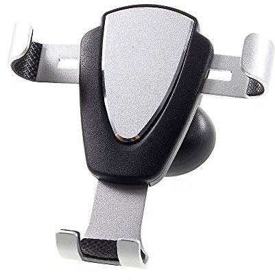 DFV mobile - Gravity Air Vent Phone Car Mount Holder with Clip für Sharp AQUOS Zeta SH-01H - Black