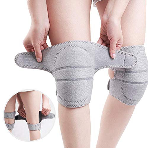1 par de rodilleras protectoras, rodilleras de esponja para danza para mujeres y niñas, rodilleras protectoras antideslizantes, transpirables, suaves y gruesas, rodilleras deportivas de esponja