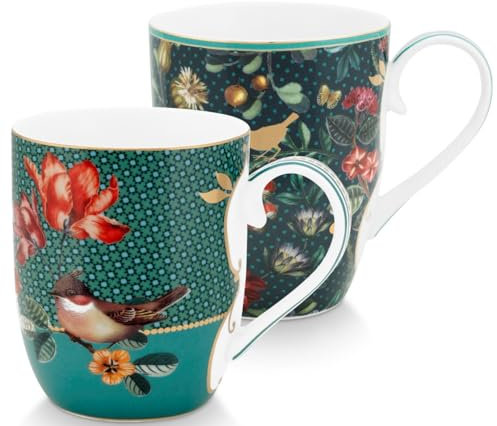PIP STUDIO 51002333 Winter Wonderland Henkelbecher 145 ml Set2