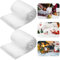 CJBIN 2 coperte da neve natalizie, 80 x 240 cm, in ovatta di neve, per sfondo di albero di Natale, decorazioni festive e Capodanno