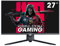 KOORUI 27 Inch QHD Gaming Monitor 144 Hz, 1ms, DCI-P3 90% Colour Range, FreeSync Compatible (2560 x 1440, HDMI, DisplayPort) Black