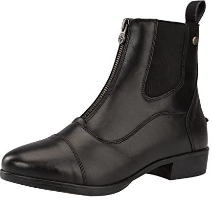 Reit-Stiefelette »Nova FZ Vegan« - Chelsea Boot - Veganer Reit-Schlupf-Schuh - Reißverschluss vorne - Komfortinnensohle - Nova Gummisohle - Micro Lining - Hautverträglich - Schwarz 40